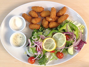 Scampi salad