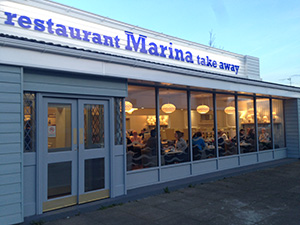 Outside Marina Restaurant